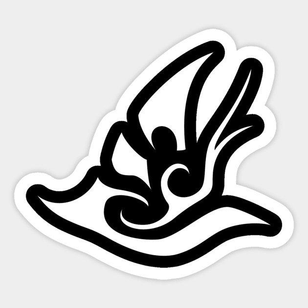 Black Desert Wizard Class Icon Sticker by Jaxilar